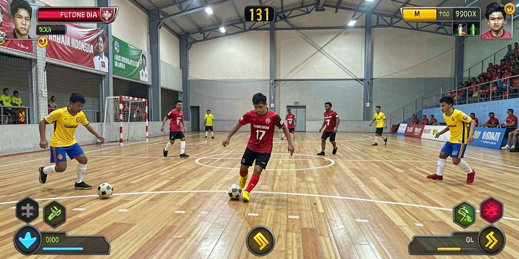Tampilan utama game dengan grafik yang menawan.