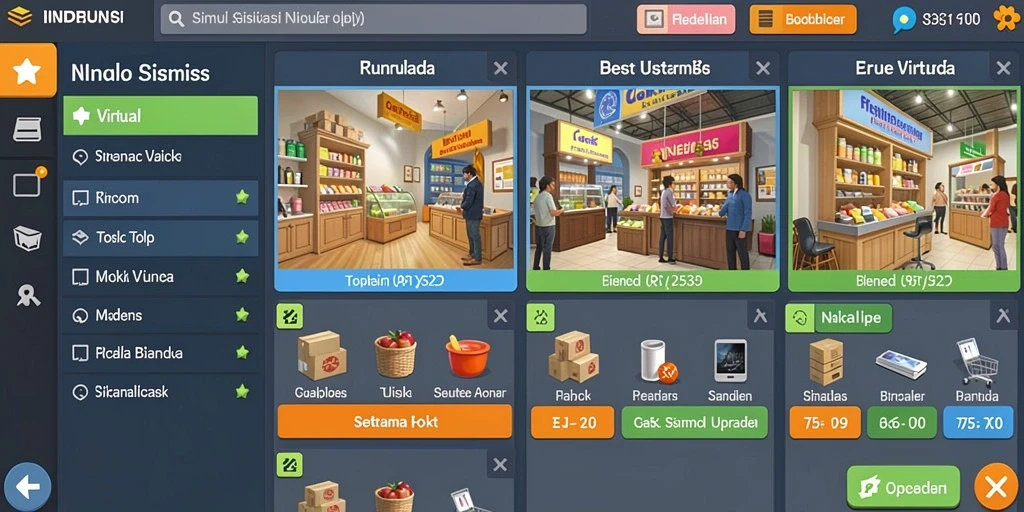 Tampilan antarmuka yang menarik dan user-friendly.