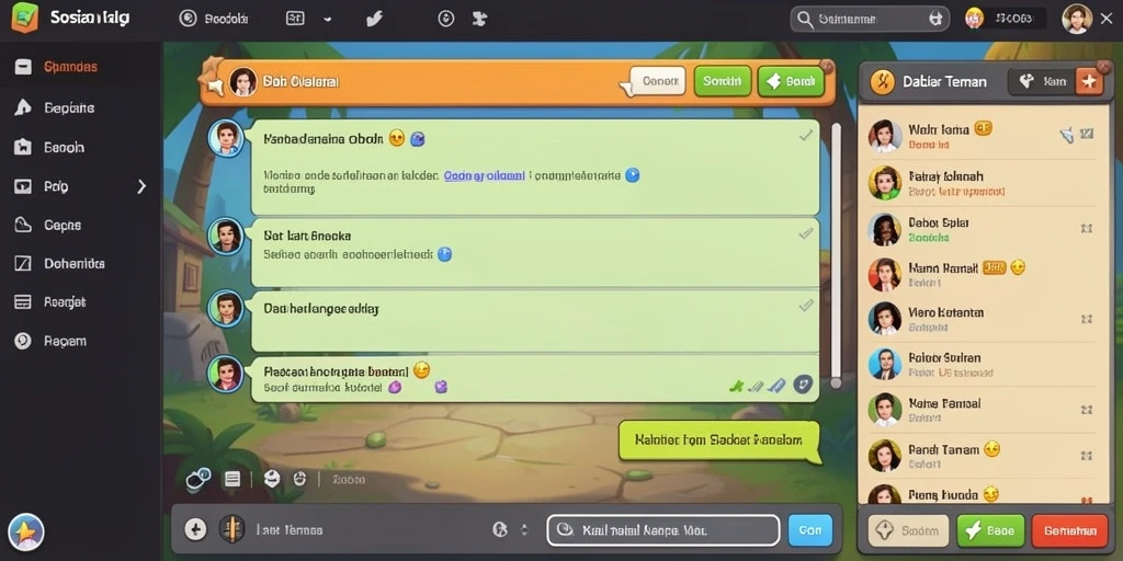 Antarmuka pengguna yang ramah dan menarik.