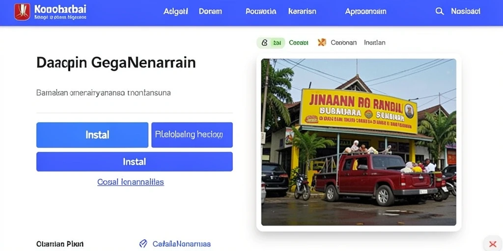 Tampilan antarmuka yang menarik dan mudah digunakan.