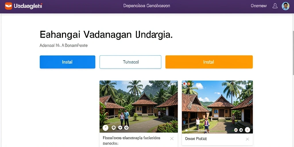 Tampilan antarmuka pengguna yang intuitif dan menarik.