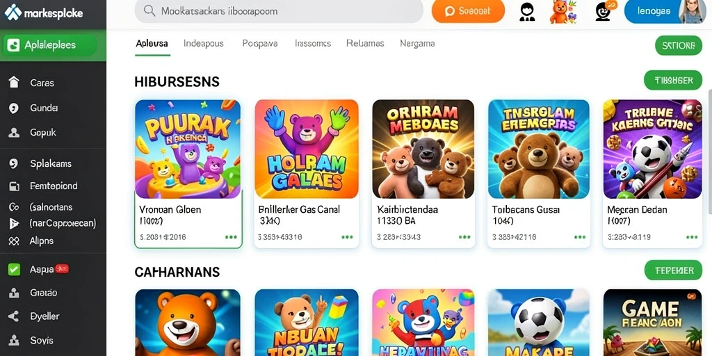 Tampilan utama DENTOTO yang menarik dan mudah dinavigasi.