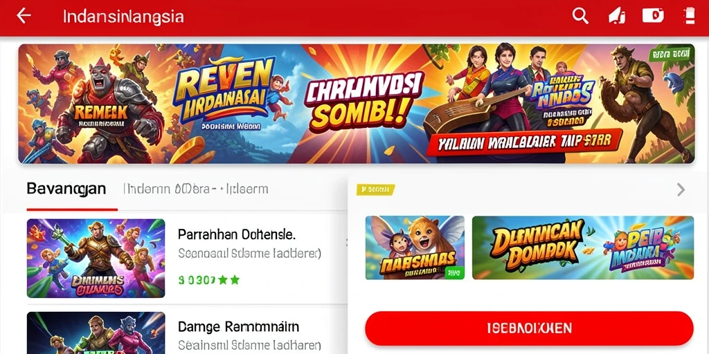 Tampilan antarmuka aplikasi yang menarik dan mudah digunakan.