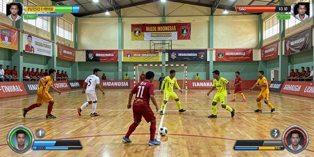Tampilan awal game yang menawan dan menarik.