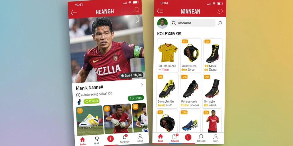 Tampilan antarmuka menarik dan modern.