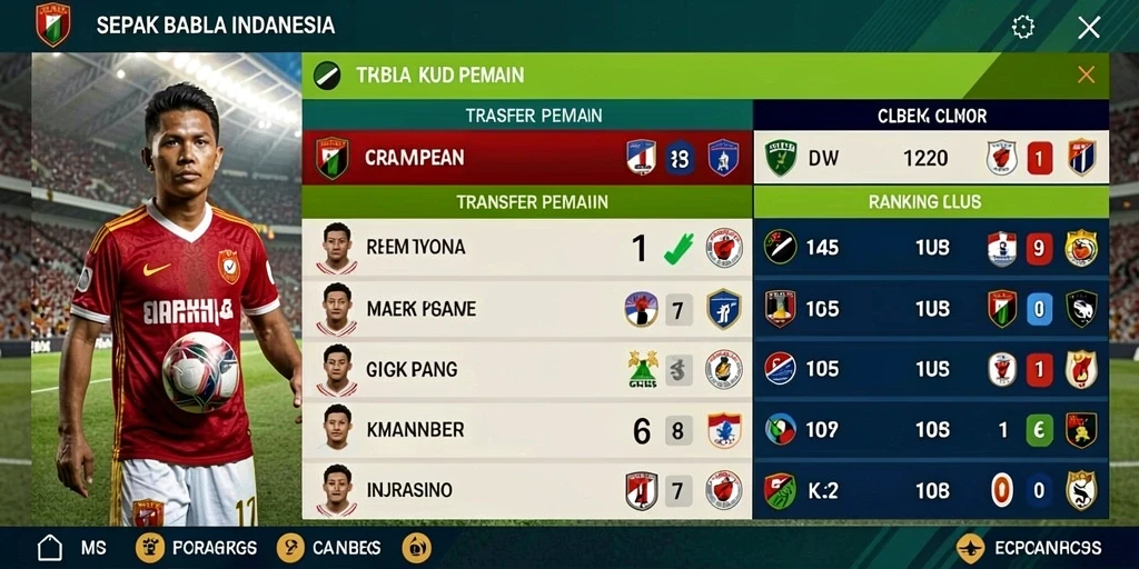 Tampilan antarmuka yang menarik dan user-friendly.