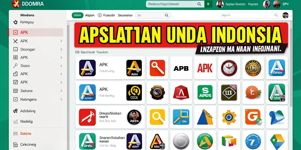 Tampilan awal yang menarik saat memulai game.