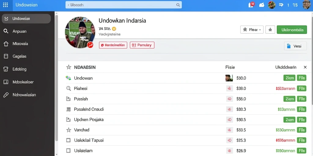 Screenshot menunjukkan tampilan antarmuka yang menarik.