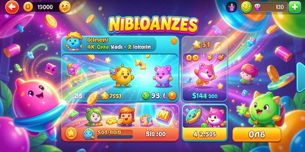 Screenshot yang menunjukkan aksi seru dalam level yang menantang.